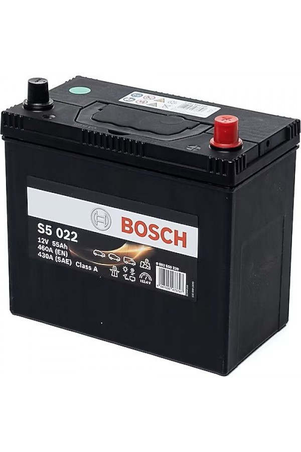 BOSCH 12V 55 AH (S5 022)